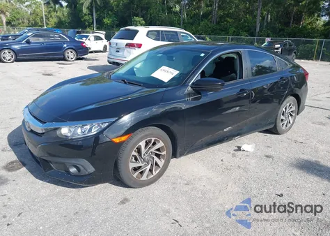 2018 Honda Civic Ex из США, поврежденный, VIN 2HGFC2F89JH605059